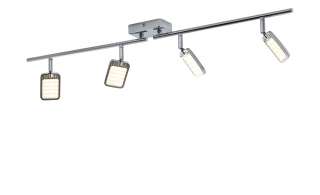 Paul Neuhaus LED- Deckenstrahler, 4-flammig, chrom, Kopf eckig ¦ silber Lampen & Leuchten > LED-Leuchten > LED-Strahler & Spots - Höffner