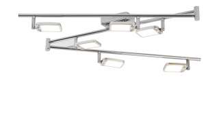Paul Neuhaus LED- Deckenstrahler, 6-flammig, chrom, Kopf eckig ¦ silber Lampen & Leuchten > LED-Leuchten > LED-Strahler & Spots - Höffner