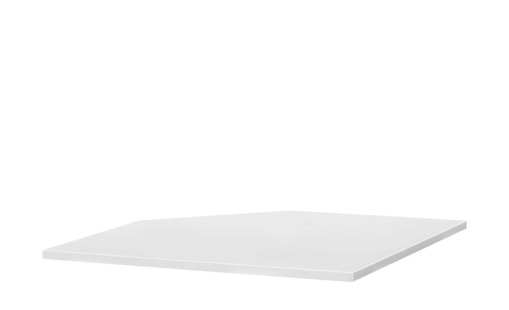 Eckverbindungsplatte   Success ¦ weiß ¦ Maße (cm): B: 80 T: 80 Tische > Tischplatten - Höffner