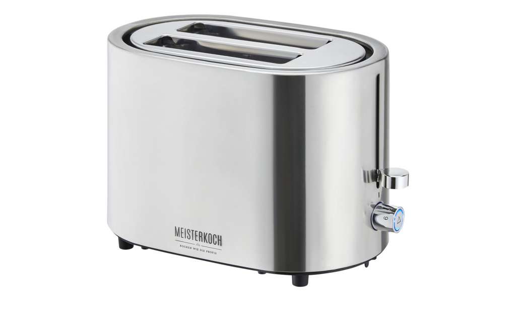 Meisterkoch Toaster  TO-1006E ¦ silber ¦ Edelstahl Elektrokleingeräte > Toaster - Höffner
