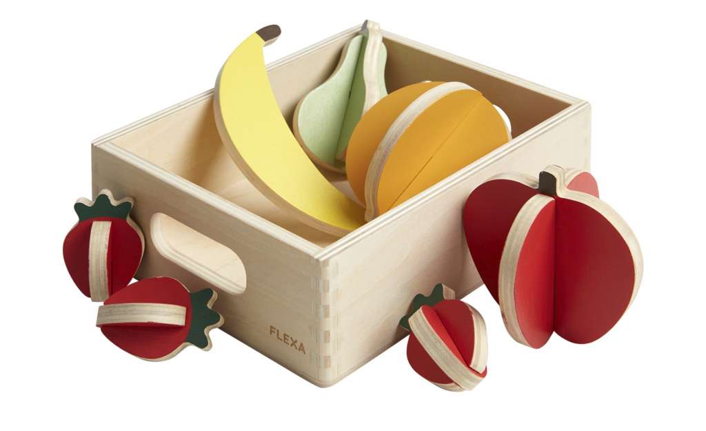 FLEXA Obst  The Shop ¦ mehrfarbig ¦ Birke massiv , Oberfläche lackiert mit umweltfreundlichen wasserbasierten Lacken Baby > Spielen > Lernspielzeug - Höffner