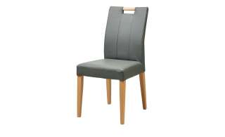 Woodford Stuhl  Viola ¦ grau ¦ Maße (cm): B: 47 H: 95 T: 59 Stühle > Polsterstühle - Höffner