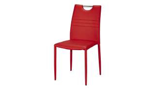Stuhl   Michelle ¦ rot ¦ Maße (cm): B: 43 H: 91 T: 51 Stühle > Polsterstühle - Höffner