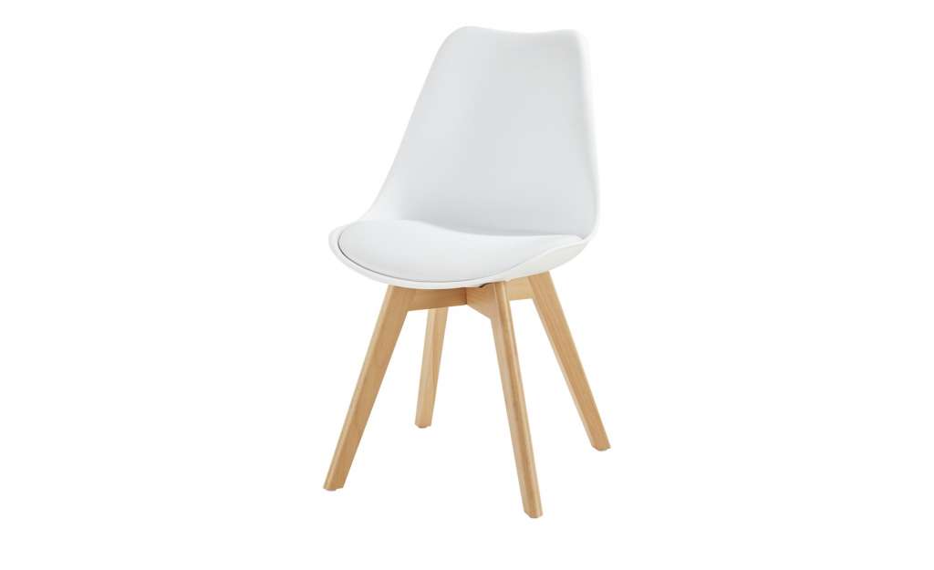 Stuhl  Charly ¦ weiß ¦ Maße (cm): B: 47 H: 82 T: 53 Stühle > Polsterstühle - Höffner