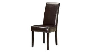 Brauner Polsterstuhl  Gattuso ¦ braun ¦ Maße (cm): B: 46 H: 97 T: 58 Stühle > Polsterstühle - Höffner