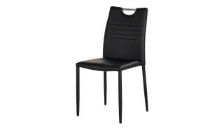 Stuhl   Michelle ¦ schwarz ¦ Maße (cm): B: 43 H: 91 T: 51 Stühle > Polsterstühle - Höffner