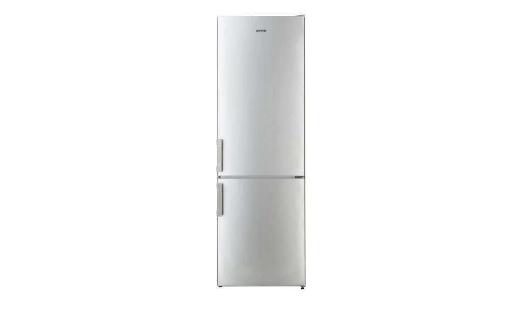 gorenje Kühl-Gefrier-Kombination  RK 6192 EX ¦ silber ¦ Metall-lackiert, Glas , Kunststoff ¦ Maße (cm): B: 60 H: 185 T: 64 Elektrogeräte > Kühl-Gefrierkombinationen - Höffner