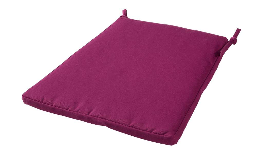 Zebra Sitzkissen  Milano ¦ lila/violett ¦ 100% Polyester ¦ Maße (cm): B: 44 H: 2,5 Garten > Auflagen & Kissen > Outdoor-Sitzkissen - Höffner