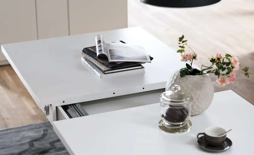 uno Esstisch  Melin ¦ weiß ¦ Maße (cm): B: 90 H: 79 Tische > Esstische > Esstische eckig - Höffner