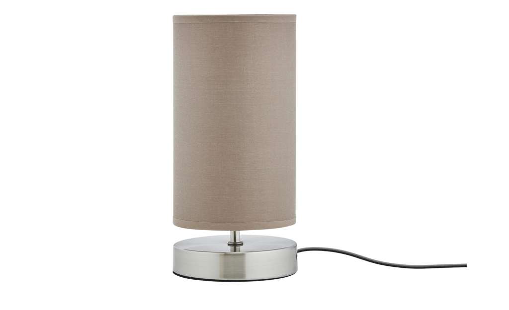 for friends Tischleuchte, 1-flammig, Stoffschirm in cappuccino ¦ braun ¦ Maße (cm): B: 12 H: 25 Ø: [12.0] Lampen & Leuchten > Innenleuchten > Tischlampen - Höffner