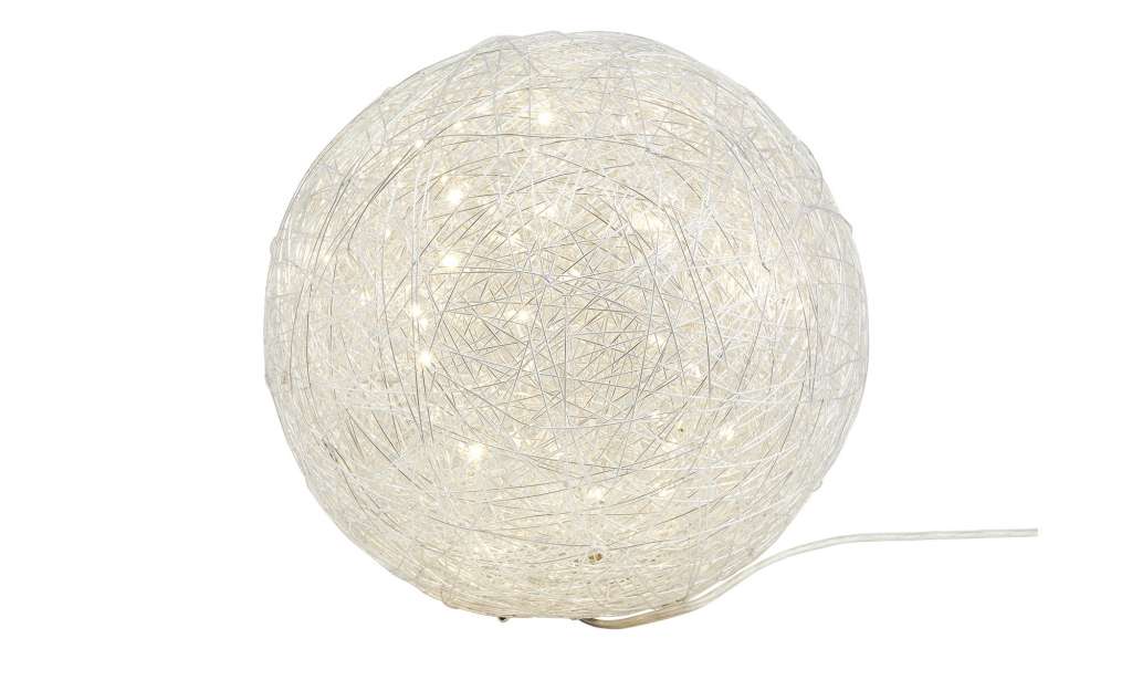 Trio LED-Tischleuchte, Alu-Drahtgeflecht ¦ silberØ: [30.0] Lampen & Leuchten > Innenleuchten > Tischlampen - Höffner