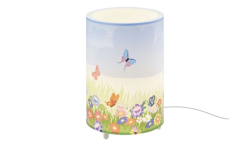 Tischleuchte   ´Blumenwiese´ ¦ mehrfarbig ¦ Maße (cm): H: 25 Ø: [20.0] Lampen & Leuchten > Innenleuchten > Kinderlampen - Höffner