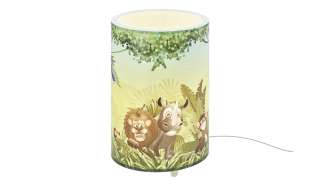 Tischleuchte ´Wildnis´ ¦ grün ¦ Maße (cm): H: 25 Ø: [10.0] Lampen & Leuchten > Innenleuchten > Kinderlampen - Höffner