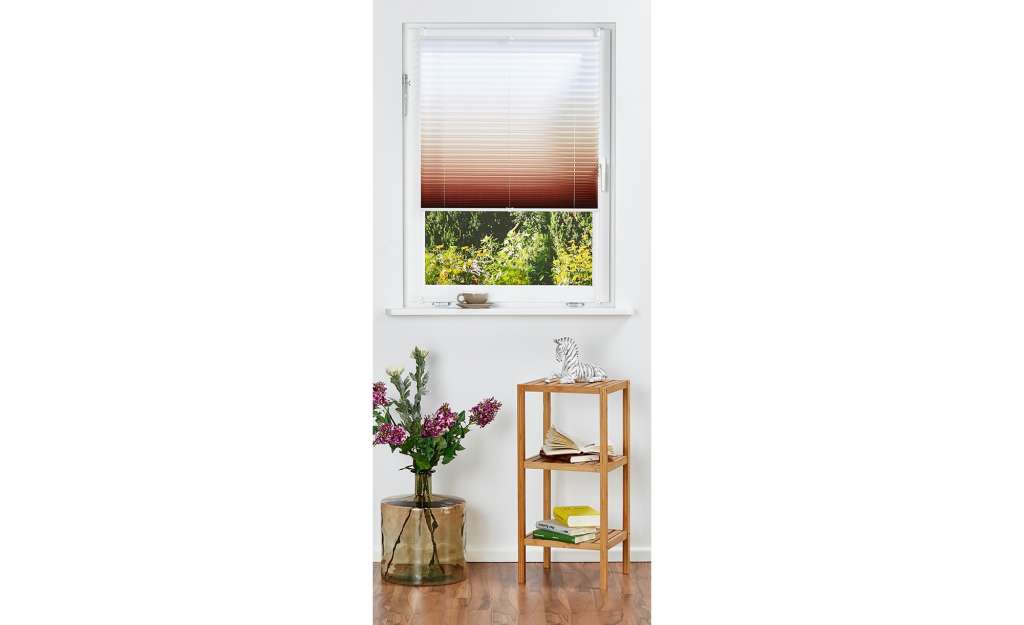 Klemmfix Plissee  Farbverlauf ¦ braun ¦ Polyester ¦ Maße (cm): B: 90 Gardinen & Vorhänge > Rollos & Sonnenschutz > Plissees - Höffner