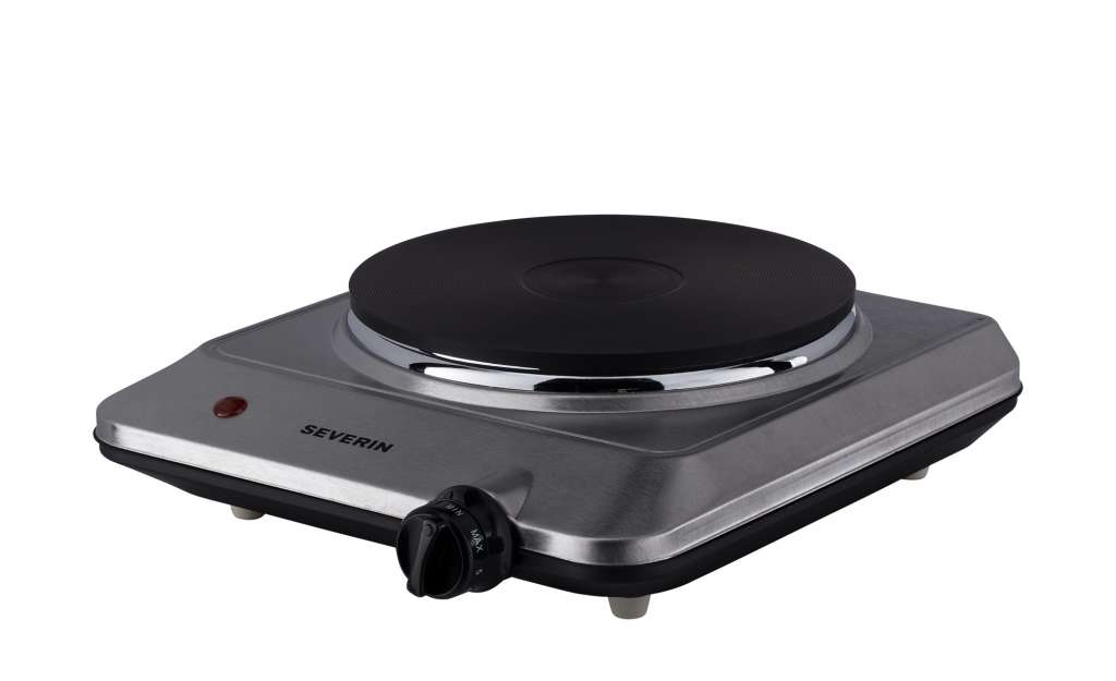 SEVERIN Kochplatte  KP 1092 ¦ silber ¦ Edelstahl ¦ Maße (cm): B: 25 H: 8,5 T: 29 Elektrokleingeräte > Backen, Kochen, Grillen - Höffner