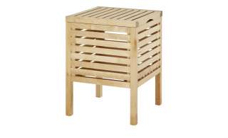 Hocker mit Stauraum  Oria ¦ holzfarben ¦ Maße (cm): B: 37 H: 50 T: 37 Polstermöbel > Hocker - Höffner