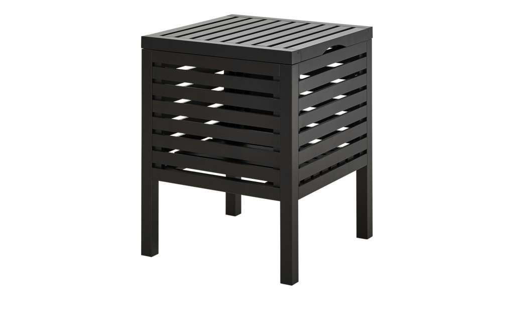 Hocker mit Stauraum  Oria ¦ holzfarben ¦ Maße (cm): B: 37 H: 50 T: 37 Polstermöbel > Hocker - Höffner
