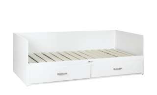 Tagesbett 90x200 Miami ¦ weiß ¦ Maße (cm): B: 94 H: 70 Kindermöbel > Kinderbetten - Höffner