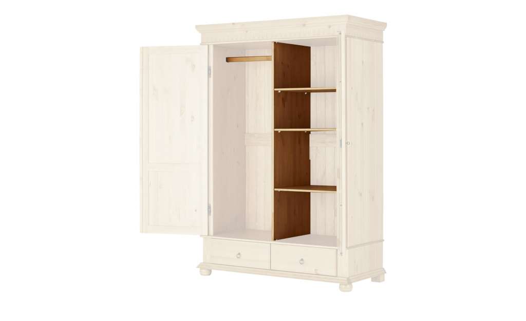 Schrank-Inneneinteilung  Bornholm ¦ holzfarben ¦ Maße (cm): B: 126,6 H: 146,8 T: 53,9 Sonstiges Zubehör - Höffner