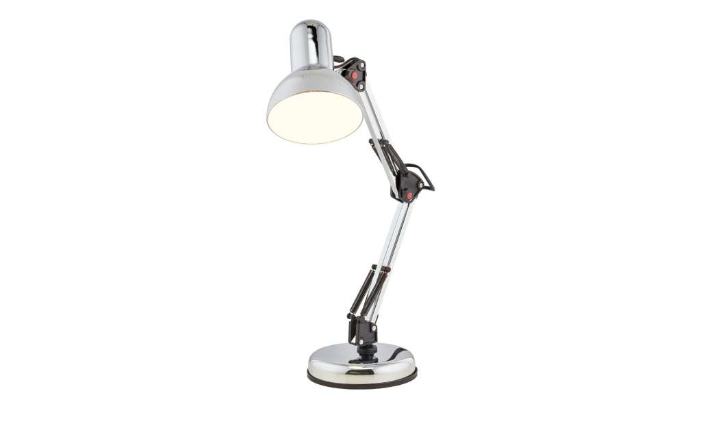 for friends Schreibtischleuchte, 1-flammig, Chrom ¦ silber ¦ Maße (cm): B: 15,5 H: 56 Lampen & Leuchten > Innenleuchten > Tischlampen - Höffner