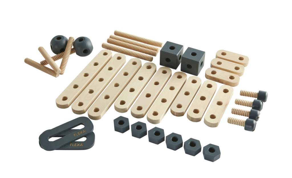 FLEXA Bausatz  The Workbench ¦ blau ¦ Birke massiv Geschenkartikel > Geschenke für Kinder - Höffner