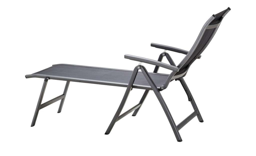 Royal Garden Gartenliege  Royal Kensington ¦ grau ¦ Maße (cm): B: 71,5 H: 112 Garten > Gartenmöbel > Gartenliegen - Höffner