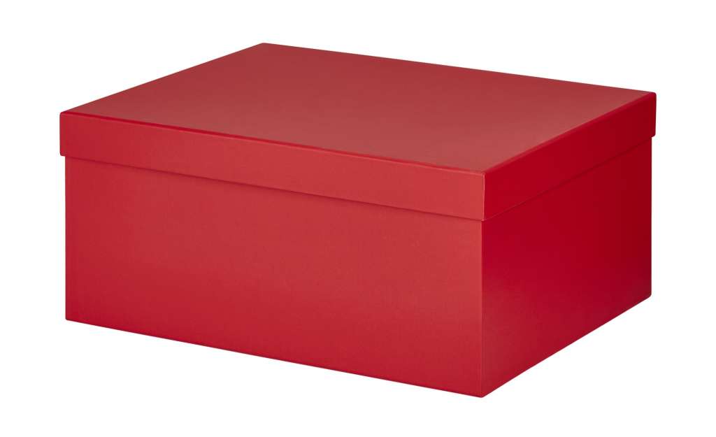 Aufbewahrungsboxen, 3er-Set ¦ rot ¦ Papier, Pappe ¦ Maße (cm): B: 30 H: 27,5 Regale > Regal-Aufbewahrungsboxen - Höffner