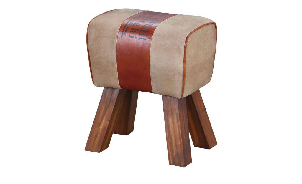 Hocker  Celano ¦ braun ¦ Maße (cm): B: 42 H: 47,5 T: 29 Polstermöbel > Hocker - Höffner