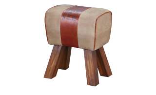 Hocker  Celano ¦ braun ¦ Maße (cm): B: 42 H: 47,5 T: 29 Polstermöbel > Hocker - Höffner