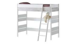 PAIDI Hochbett  Kira ¦ weiß ¦ Maße (cm): B: 210,4 H: 154 T: 181,8 Kindermöbel > Kinderbetten - Höffner