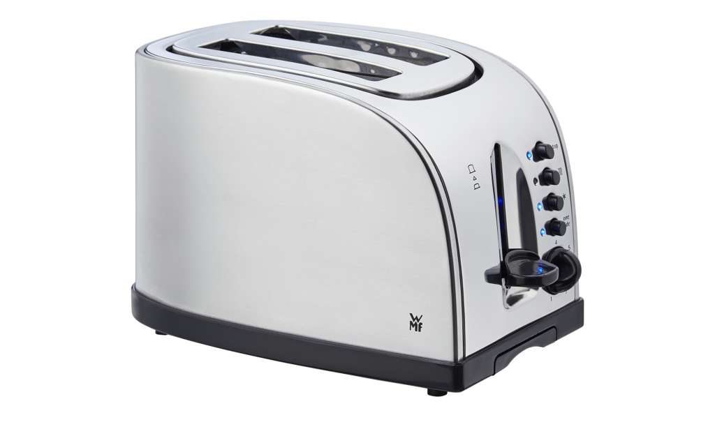 WMF Toaster Stelio   0414010012 ¦ silber ¦ Kunststoff, Edelstahl ¦ Maße (cm): B: 32,5 H: 20 T: 27,5 Elektrokleingeräte > Toaster - Höffner