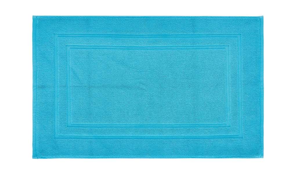 HOME STORY Badvorleger  Lifestyle ¦ blau ¦ 100 % Baumwolle ¦ Maße (cm): B: 50 T: 80 Badtextilien und Zubehör > Badematten & Badvorleger - Höffner