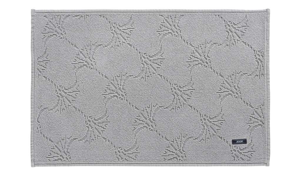 JOOP! Badteppich  Joop! New Cornflower ¦ grau ¦ 100% Baumwolle  ¦ Maße (cm): B: 70 Badtextilien und Zubehör > Badematten & Badvorleger - Höffner