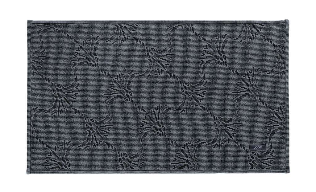 JOOP! Badteppich  Joop! New Cornflower ¦ grau ¦ 100% Baumwolle  ¦ Maße (cm): B: 70 Badtextilien und Zubehör > Badematten & Badvorleger - Höffner