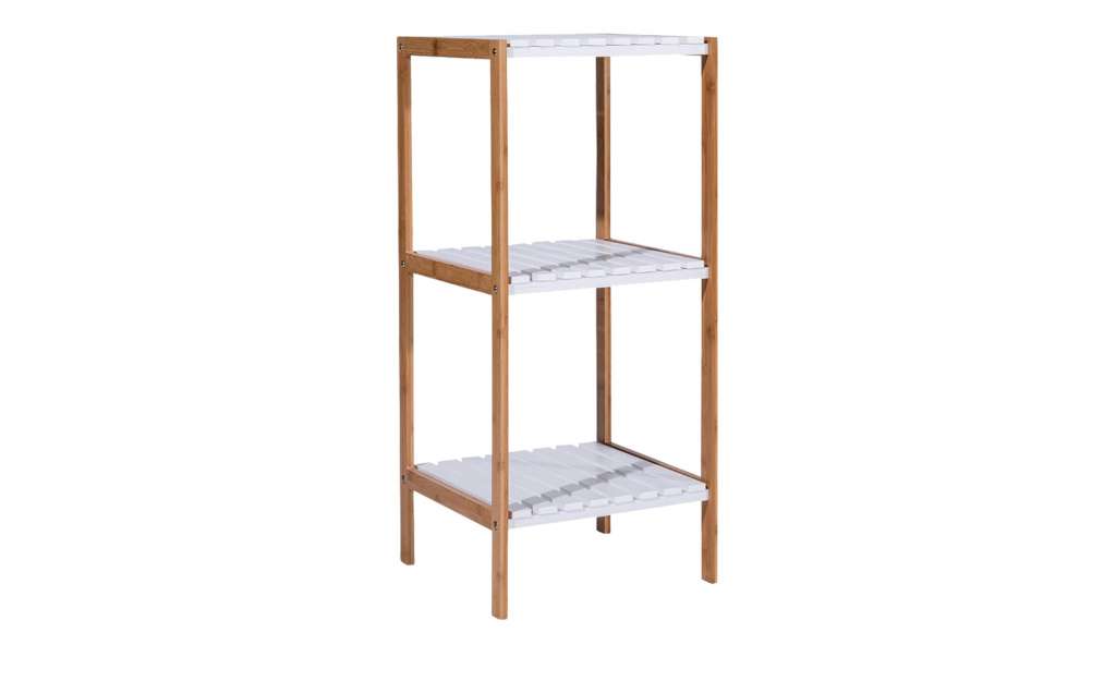 Badregal  Clio ¦ weiß ¦ Maße (cm): B: 34 H: 77 T: 33 Regale > Badregale - Höffner