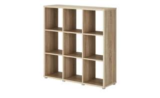 Raumteiler  Gela ¦ holzfarben ¦ Maße (cm): B: 106 H: 107 T: 33 Regale > Raumteiler - Höffner