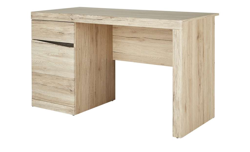 Schreibtisch  Summer ¦ holzfarben ¦ Maße (cm): B: 128 H: 76 T: 60 Tische > Schreibtische - Höffner