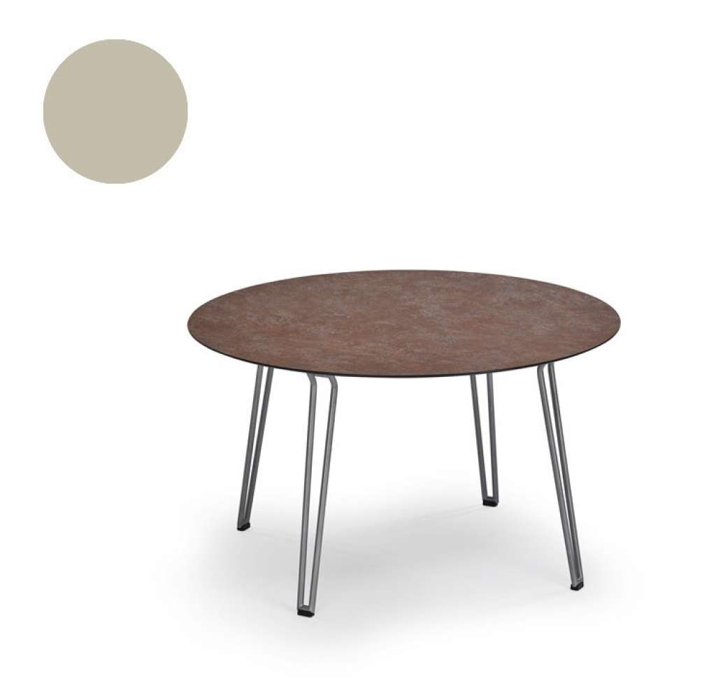 Weishäupl - Slope Tisch - HPL beige - outdoor