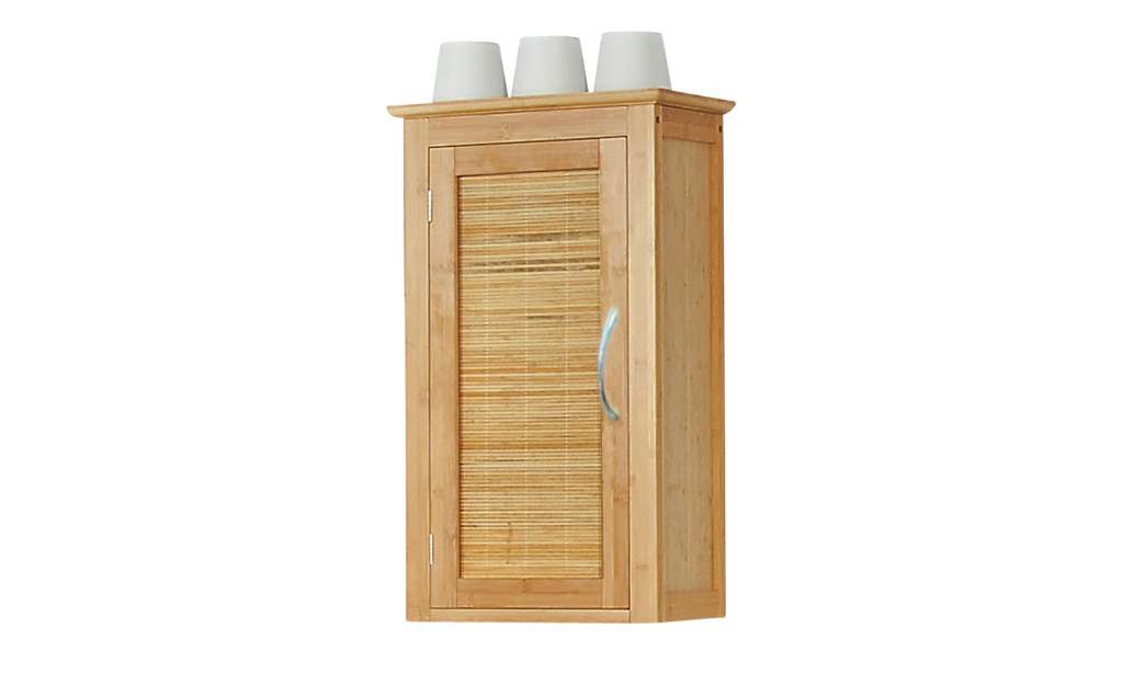 Bad-Wandschrank  Alluna ¦ holzfarben ¦ Maße (cm): B: 35 H: 72 T: 18 Schränke > Badschränke > Bad-Hochschränke - Höffner