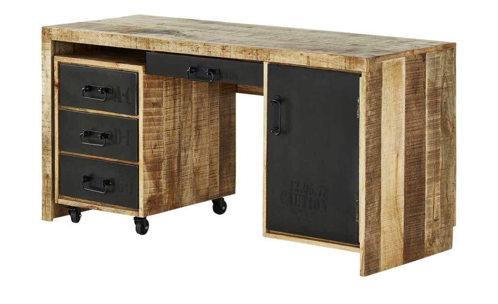 Schreibtisch  Warehouse ¦ Maße (cm): B: 150 H: 76 T: 62 Tische > Schreibtische - Höffner