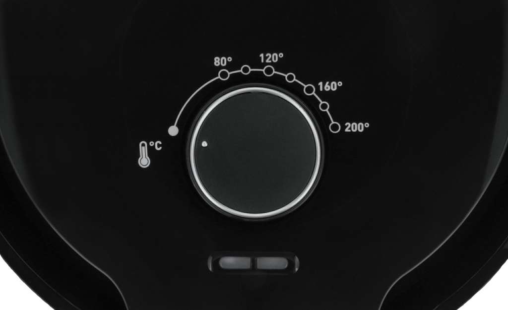 Tefal Fritteuse  EY 2018 ¦ schwarz ¦ Kunststoff, Metall ¦ Maße (cm): B: 32,6 H: 39,1 T: 32,6 Elektrokleingeräte > Backen, Kochen, Grillen - Höffner