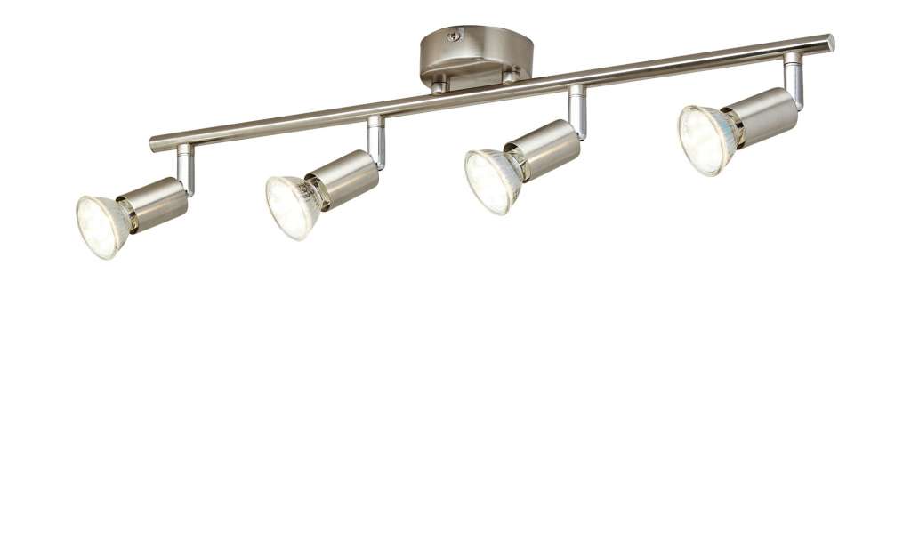for friends LED- Deckenspot, 4-flammig, nickel matt ¦ silber ¦ Maße (cm): B: 8 H: 15,5 Lampen & Leuchten > LED-Leuchten > LED-Strahler & Spots - Höffner