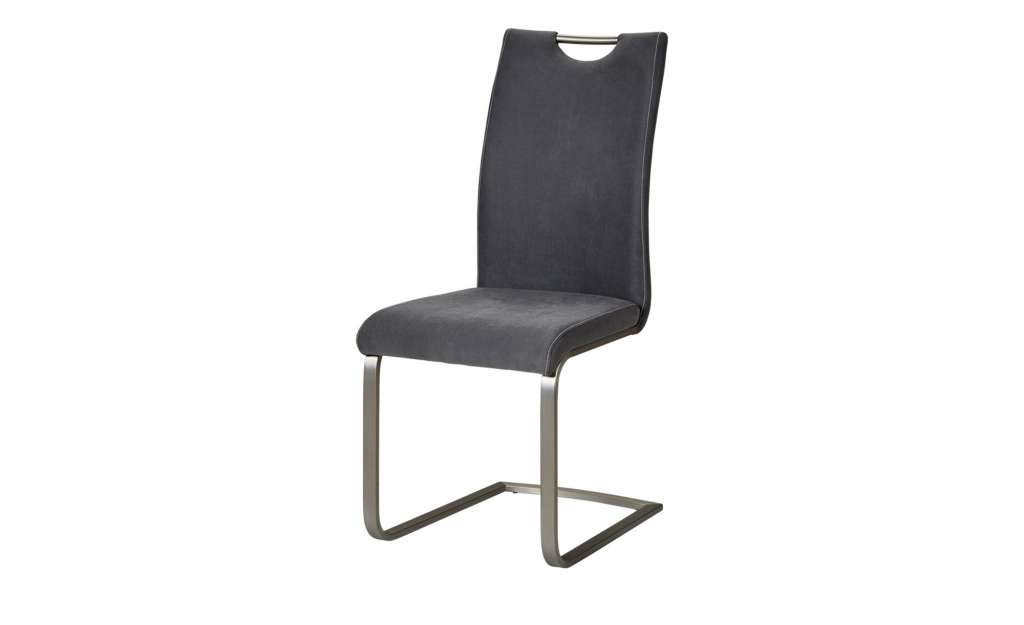 Schwingstuhl  Maxim ¦ grau ¦ Maße (cm): B: 43 H: 100 T: 57 Stühle > Freischwinger - Höffner