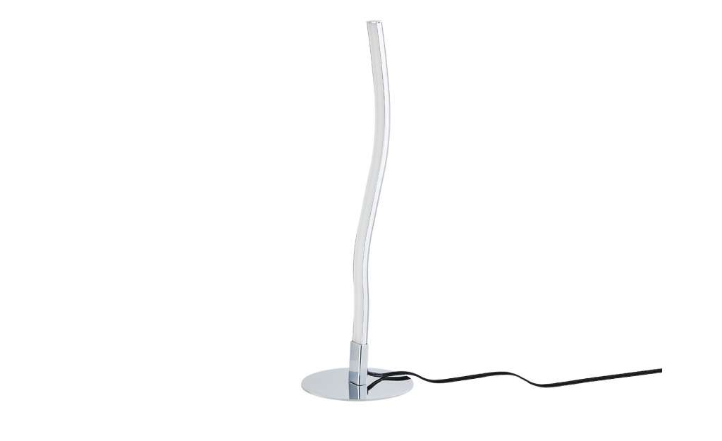 KHG LED-Tischleuchte, Nickel matt ¦ silber ¦ Maße (cm): B: 11 H: 35 Lampen & Leuchten > Innenleuchten > Tischlampen - Höffner
