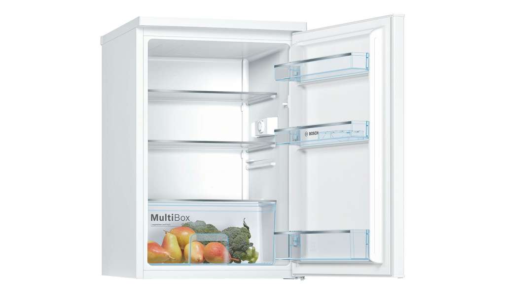 BOSCH Kühlschrank   KTR15NW3A ¦ weiß ¦ Kunststoff, Glas , Metall-lackiert ¦ Maße (cm): B: 56 H: 85 T: 58 Elektrogeräte > Kühlschränke - Höffner