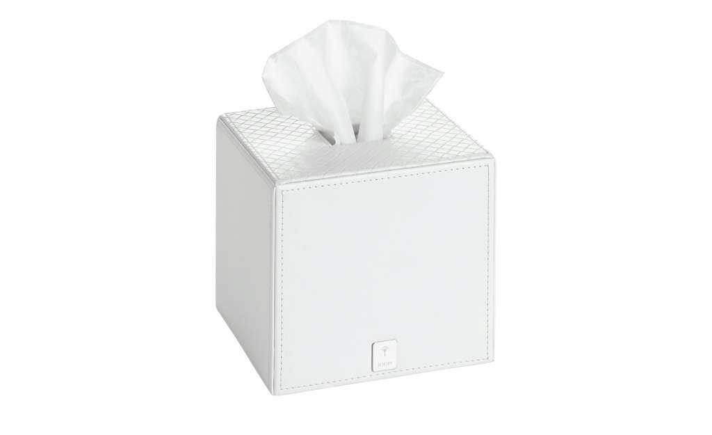 JOOP! Papiertuchbox  JOOP! Bathline ¦ weiß ¦ Metall, Holz ¦ Maße (cm): B: 13,3 H: 13,3 T: 13,3 Badtextilien und Zubehör > Badaccessoires - Höffner