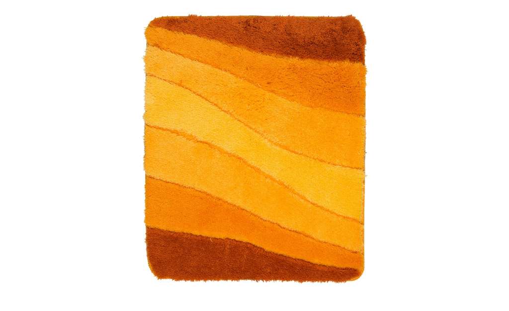 MEUSCH Badteppich  Ocean ¦ orange ¦ 100% Polyacryl ¦ Maße (cm): B: 55 Badtextilien und Zubehör > Badematten & Badvorleger - Höffner