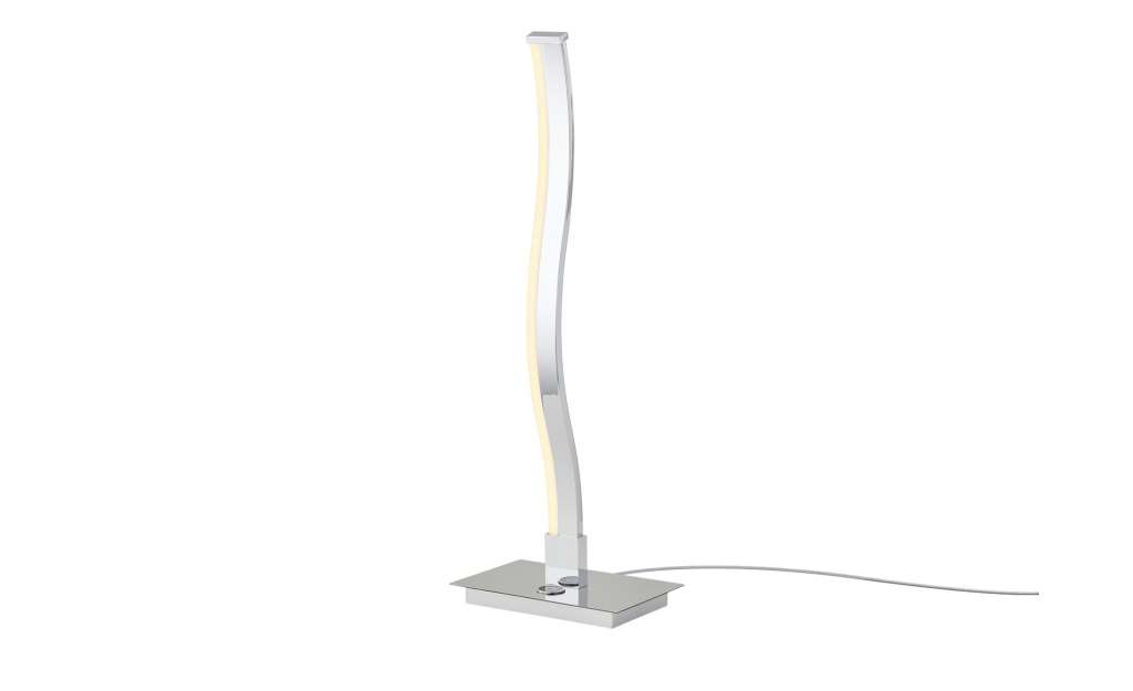 ML LED-Tischeuchte, 1-flammig, Chrom ¦ silber ¦ Maße (cm): B: 10 H: 45 Lampen & Leuchten > Innenleuchten > Tischlampen - Höffner