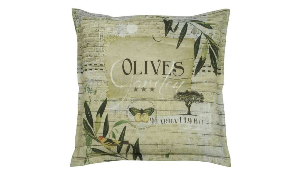 Auflage  Olives ¦ grün ¦ Maße (cm): B: 50 H: 8 Garten > Auflagen & Kissen > Gartenhocker-Auflagen - Höffner