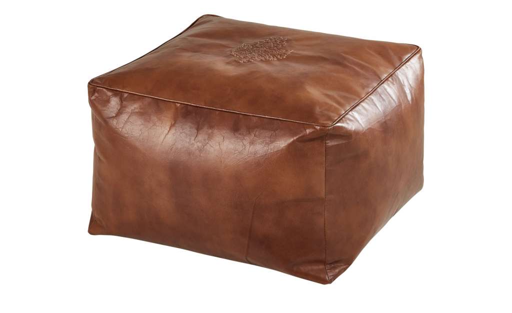 Gray & Jones Sitzpouf ¦ braun ¦ Maße (cm): B: 60 H: 40 T: 60 Polstermöbel > Hocker > Sitzpouf - Höffner